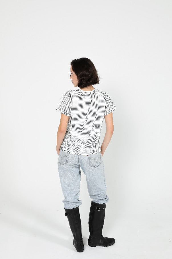 Laurel Tee - Sailor Stripe